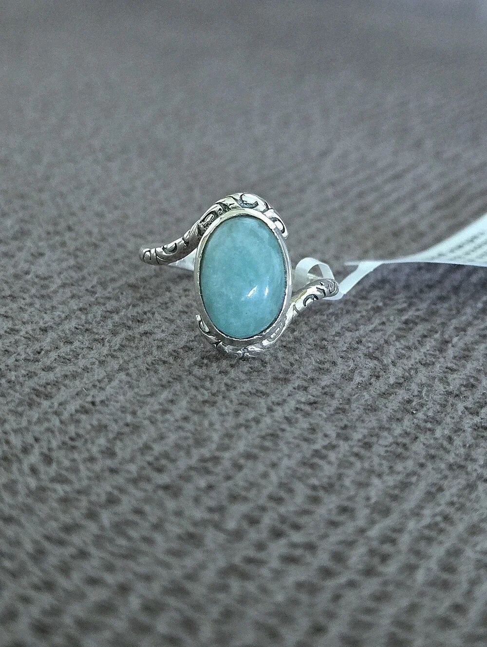 Shivam Sterling Silver🤍 Amazonite Ring💍 - NWT